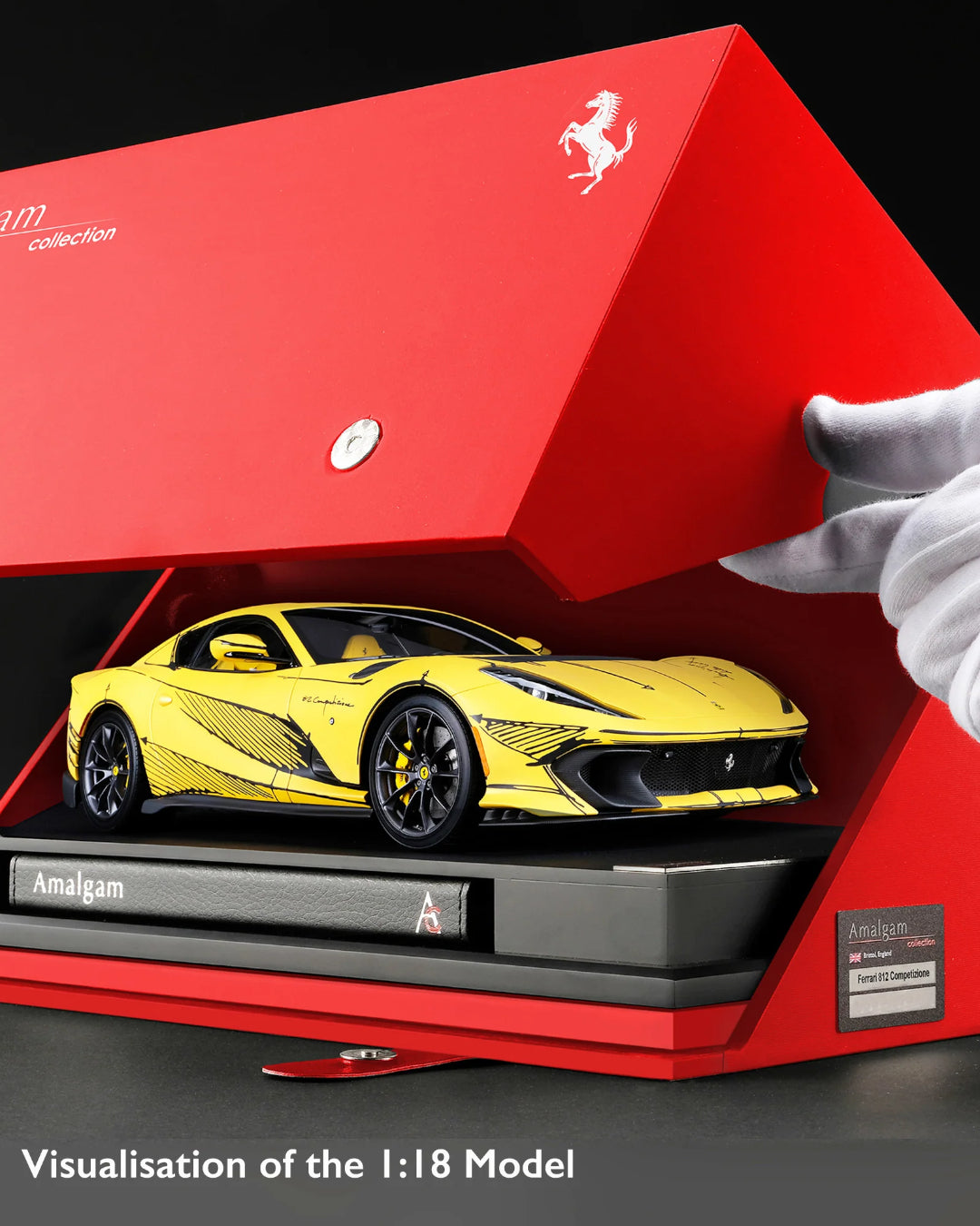 Ferrari 812 Competizione Tailor Made - 1:18 Scale – CD Shop