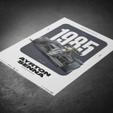 Ayrton Senna Classic Team Lotus 97T | 30 YEARS OF LEGACY | Limited Edition Poster