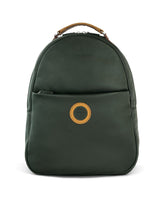 GLOBETROTTER - Full-grain Leather Backpack - British Green/Tan