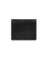 THE OUTLIERMAN card holders GLOBETROTTER - Full-grain Leather Six-Slot Card Holder - Black