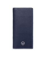 THE OUTLIERMAN wallets GLOBETROTTER - Full-grain Leather Long Wallet - Blue
