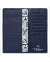 THE OUTLIERMAN wallets GLOBETROTTER - Full-grain Leather Long Wallet - Blue