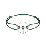 Racing Green Steering Wheel Bracelet