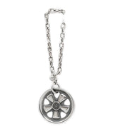 911 Classic Wheels Keychains Sterling Silver