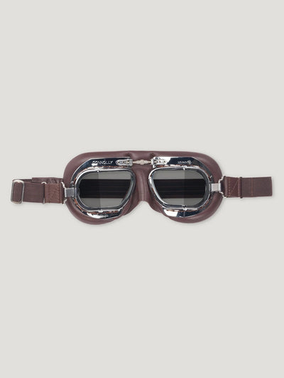 Brown CB Tinted Driving Goggles