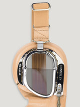 Brown CB Tinted Driving Goggles