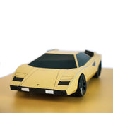 The Coun - Papercraft Car Sculpture - 1:18 - Genious Gold