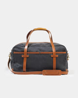 New Weekender Travel Bag In Charcoal & Roasted