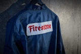 blue Honda Firestone Wind Breaker