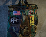 camouflage I Love Ferrari Helmet Bag