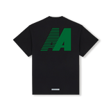 AA BLACK T-SHIRT LOGO REFLECTIVE