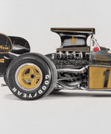 Lotus 72 - Art Screen Print - Emerson Fittipaldi Signed Edition