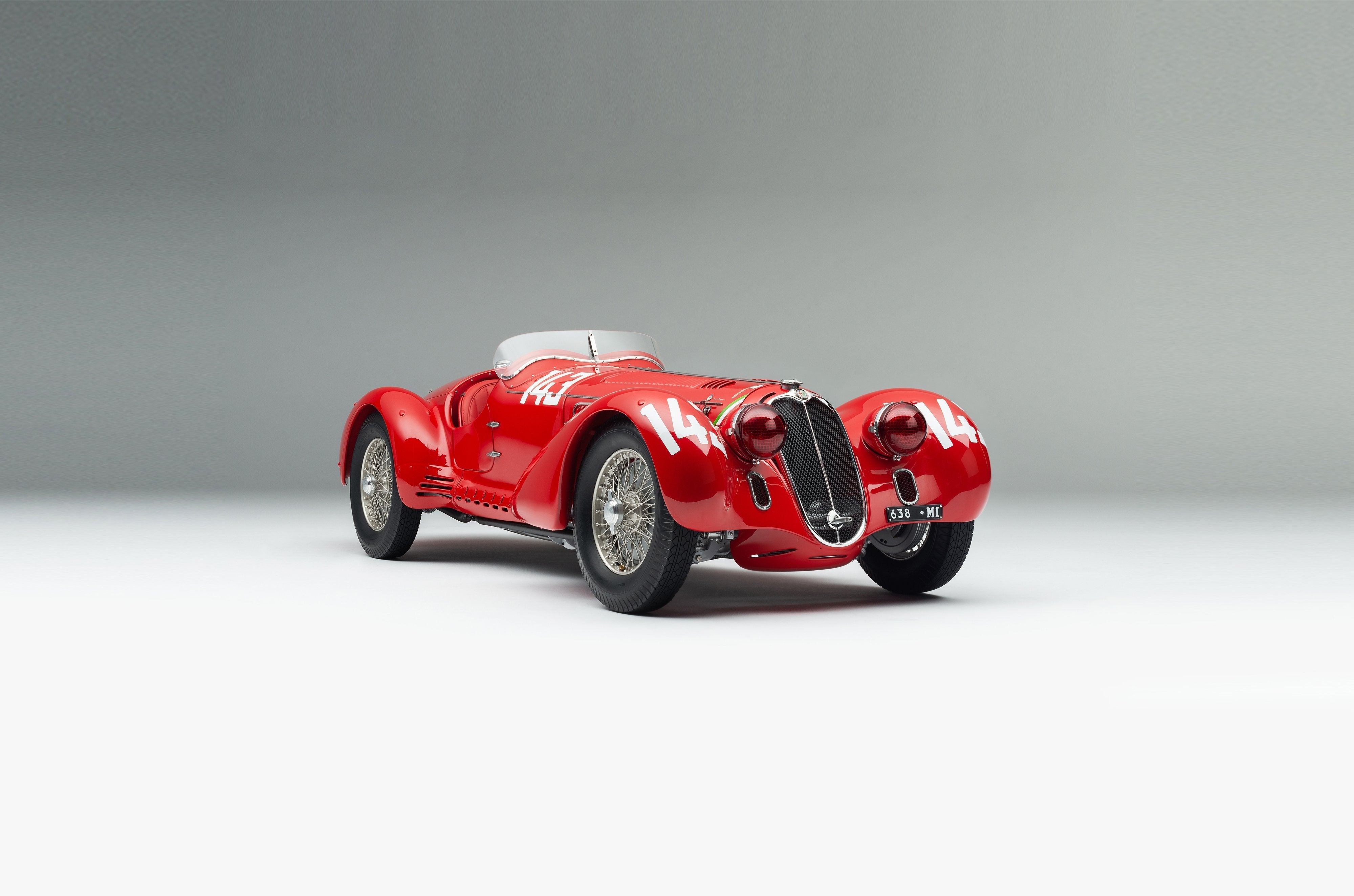 Alfa Romeo 8C 2900 1938 Mille Miglia Winner at 1:8 scale – CD