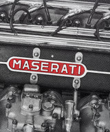 Maserati 300S Engine Bay - Art Screen Print