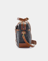 The 24H Travel Bag In Charcoal & Roasted