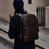 The Leather Backpack