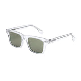 Denim Transparent // Bottle Green