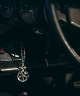 911 Classic Wheels Keychains Sterling Silver