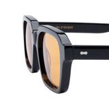 Lino Eco Black // Orange