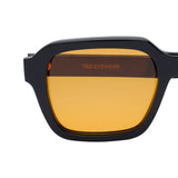 Lino Eco Black // Orange