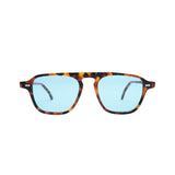 Panama Amber Tortoise // Blue
