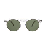 Pleat Transparent // Bottle Green
