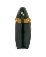 THE OUTLIERMAN document cases GLOBETROTTER - Full-grain Leather Document Case - British Green/Tan
