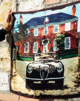 THE OUTLIERMAN foulard AURELIA'S PORTRAIT - Silk Scarf