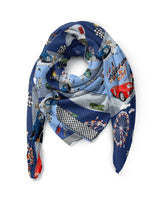 THE OUTLIERMAN foulard CIRCUIT 24 Heures du Mans - Silk Scarf