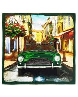 THE OUTLIERMAN foulard DB5'S PORTRAIT - Silk Scarf