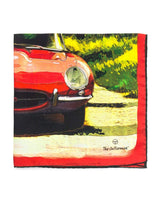 THE OUTLIERMAN foulard E-TYPE'S PORTRAIT - Silk Scarf