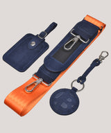 Blu Le Mans – Orange GTO Holdall