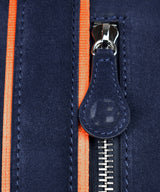 Blu Le Mans – Orange GTO Holdall