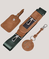 Tuscan Tan – British Racing Green GTO Holdall