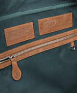 Tuscan Tan – British Racing Green GTO Holdall