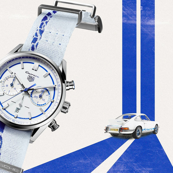 TAG Heuer celebrates the Porsche 911 Carrera RS 2.7 with two