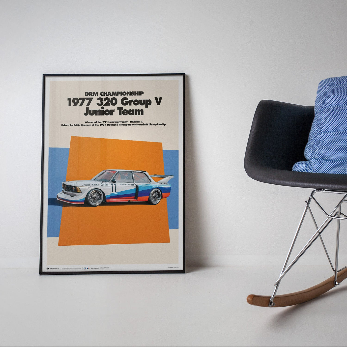 1977 BMW 320 Group 5 DRM | BMW Art Car Series | BMW M Poster – CD