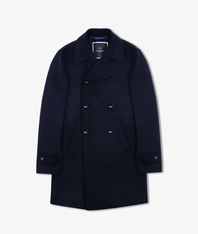 Wool and cashmere peacoat Denali