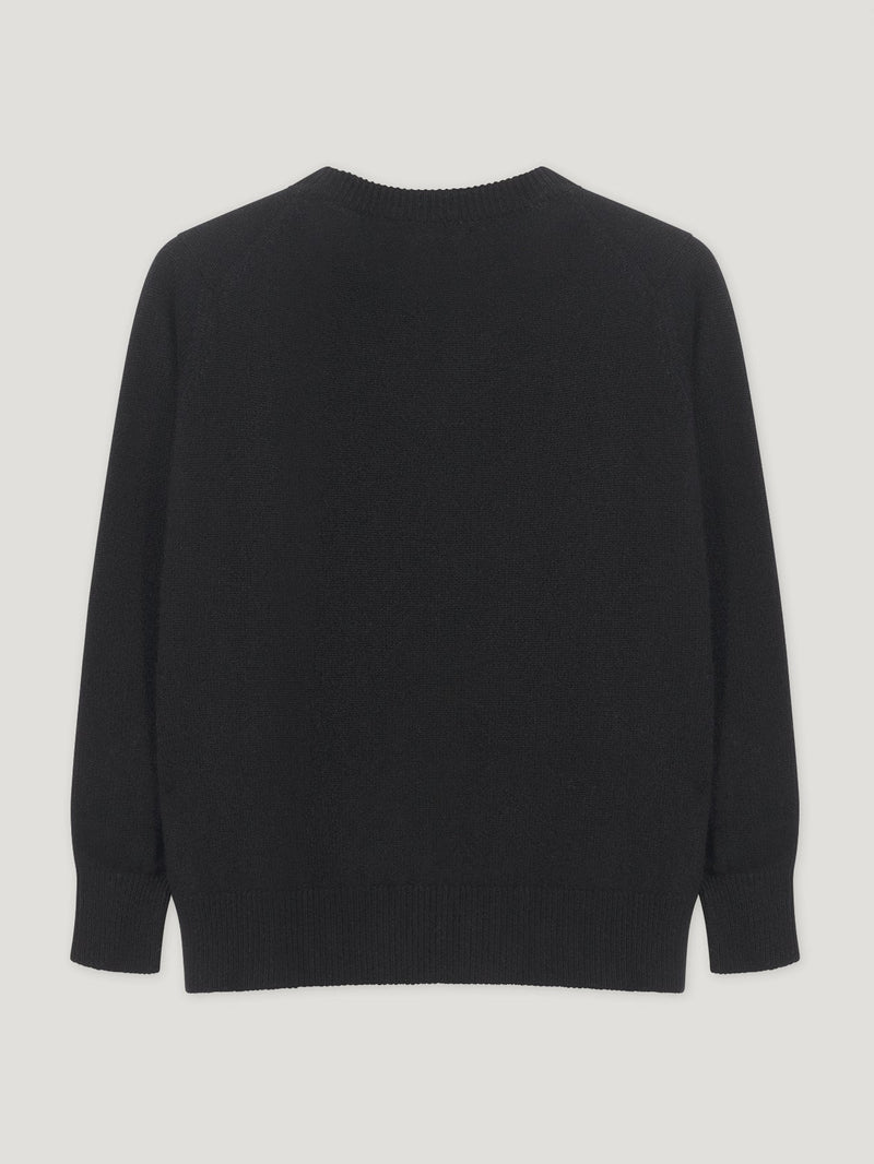 Black 4 Ply Favourite Sweater