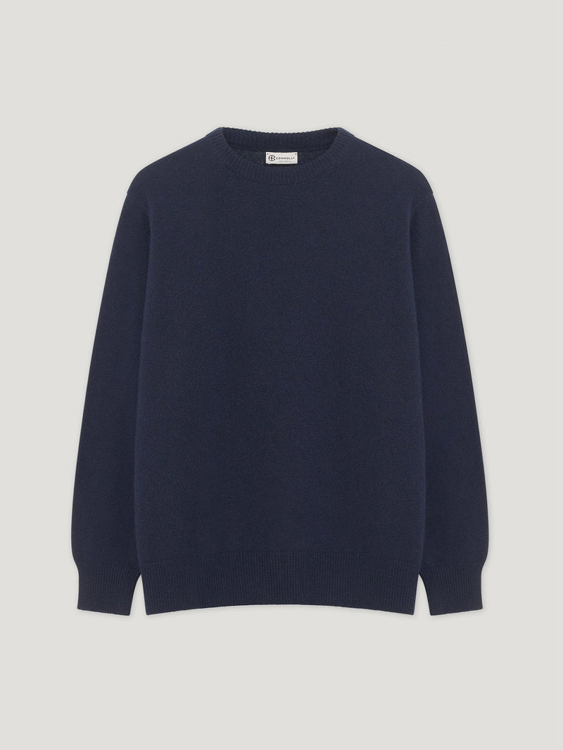 Navy 4 Ply Favourite Sweater