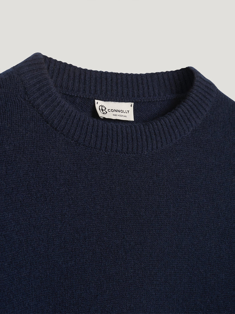 Navy 4 Ply Favourite Sweater