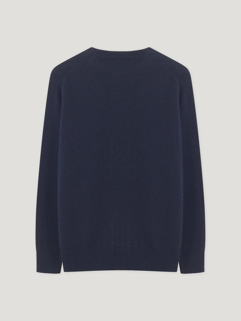 Navy 4 Ply Favourite Sweater