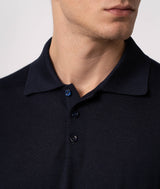 Cashmere and silk polo shirt Vienna