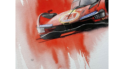 Ferrari 499P Hypercar Le Mans 2023 Winner