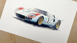 Ford MkII 'GT40' 1015 Le Mans 1966