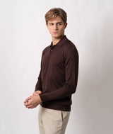 Cashmere and silk polo shirt Vienna