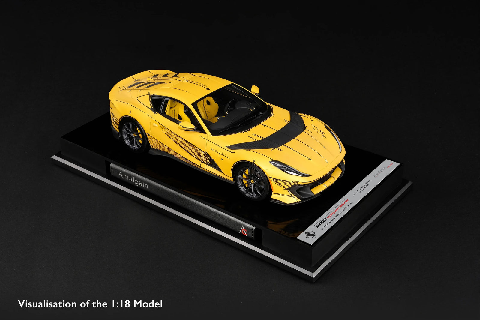 Ferrari 812 Competizione Tailor Made - 1:18 Scale – CD Shop