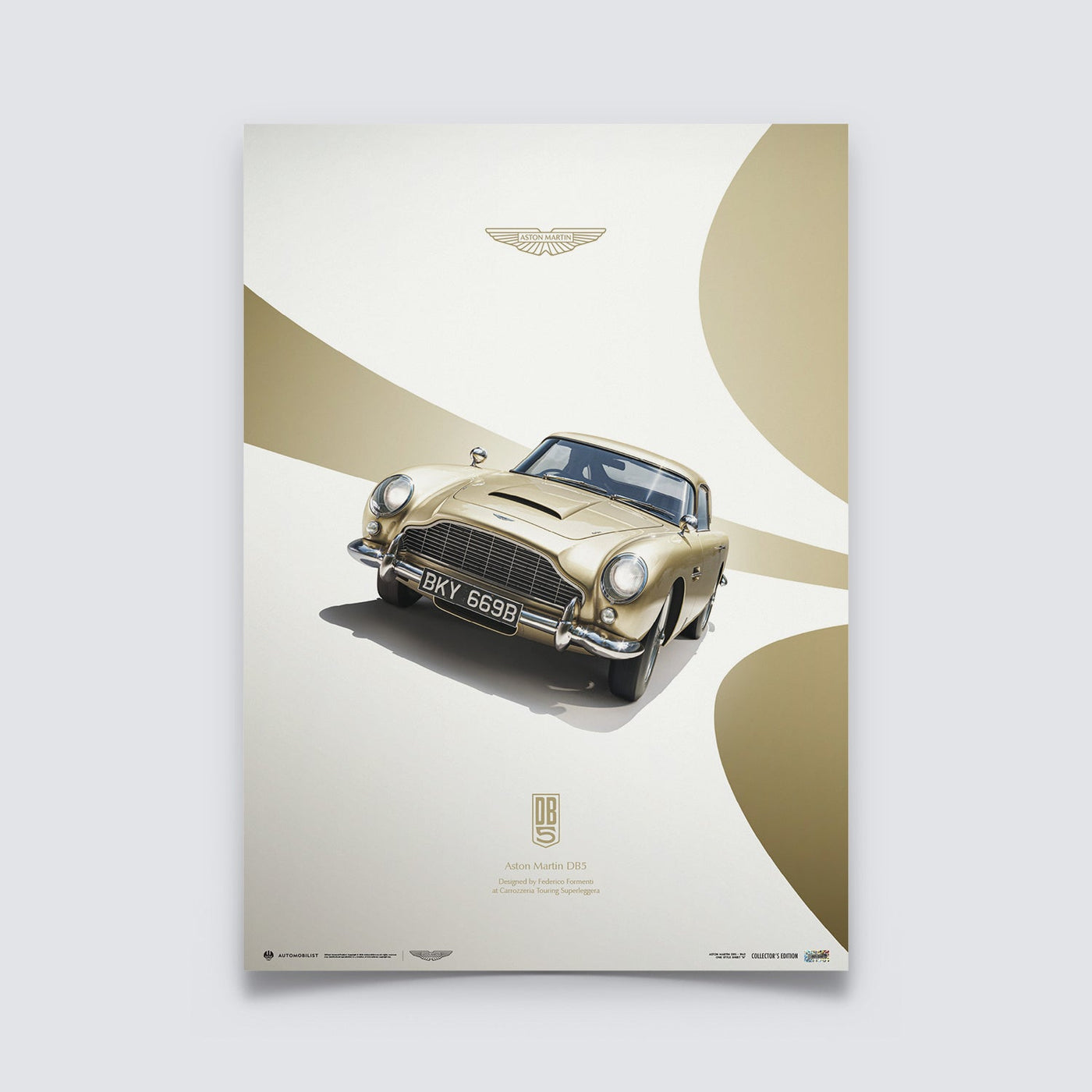 Aston Martin カタログセット AstonMartinDB5Gold_ProductMain