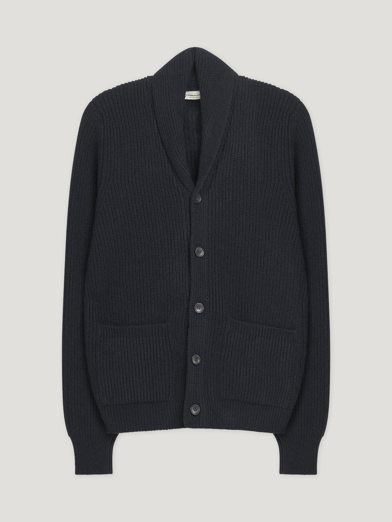 Black Rally Cardigan