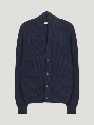 Navy Rally Cardigan